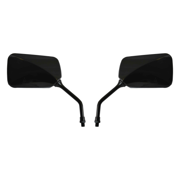 Hi Level Mirrors 10mm black rectangle l & r classic honda